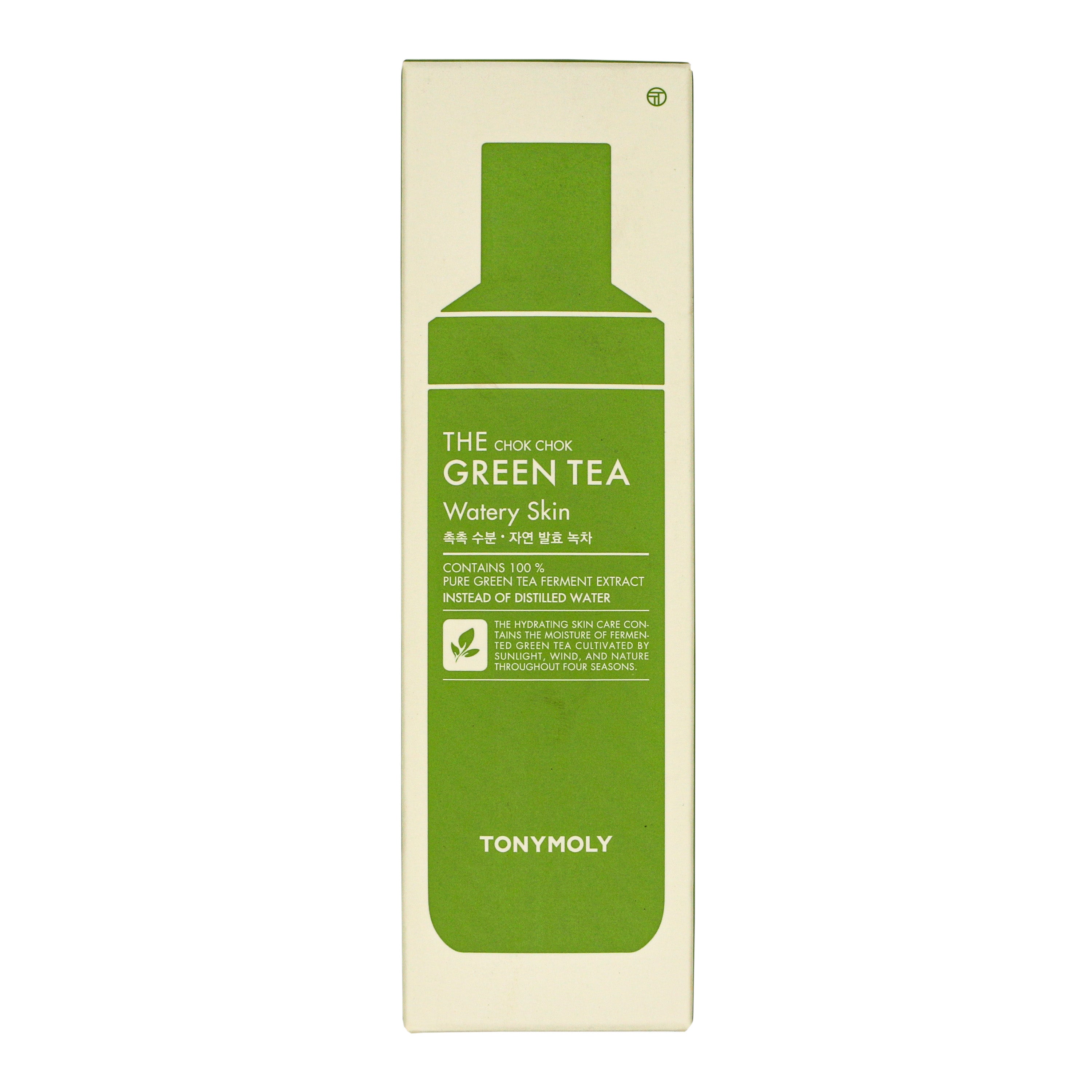 TONYMOLY The Chok Chok Green Tea Watery Skin (Toner) - 180ml | Korean Skin Care