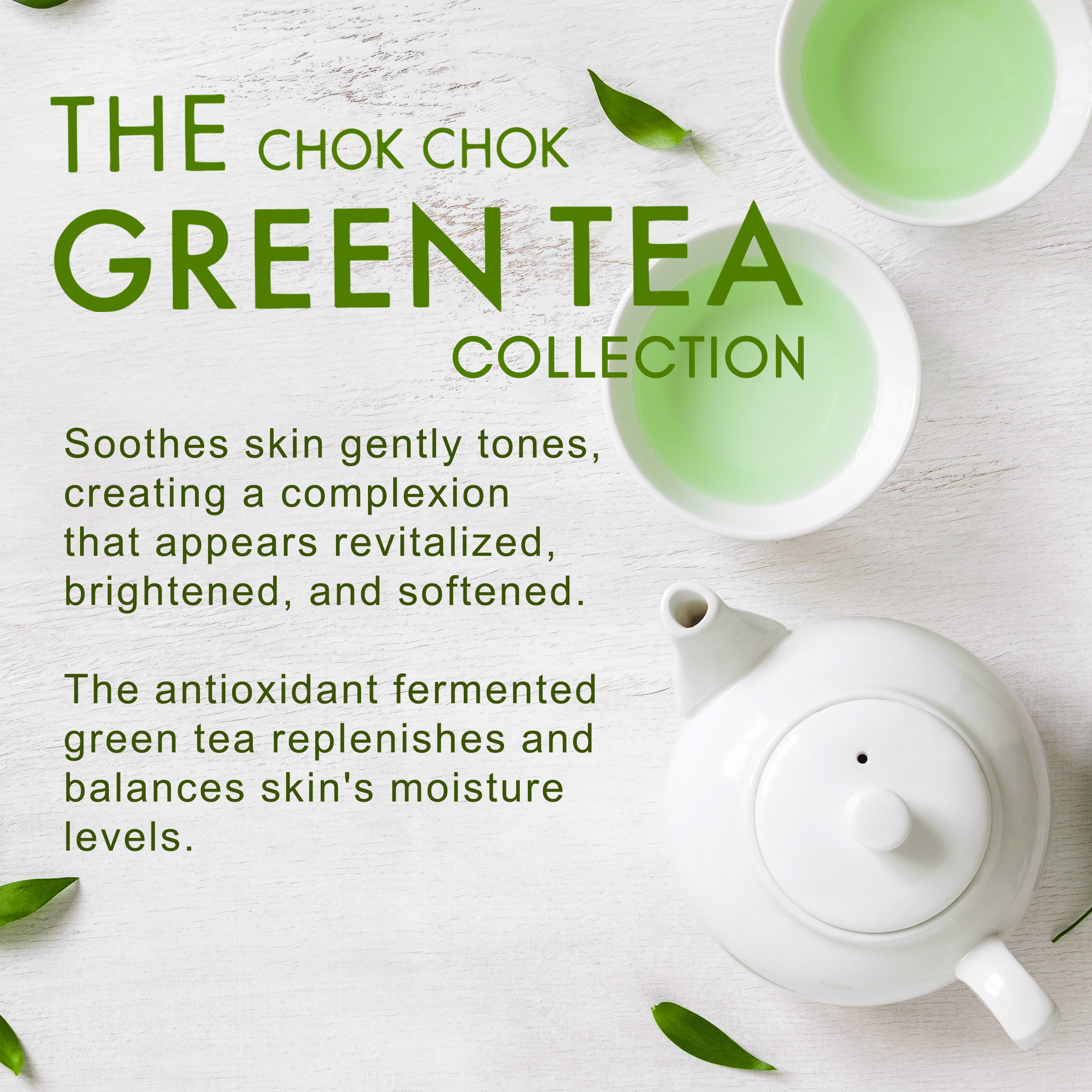 TONYMOLY The Chok Chok Green Tea Watery Skin (Toner) - 180ml | Korean Skin Care