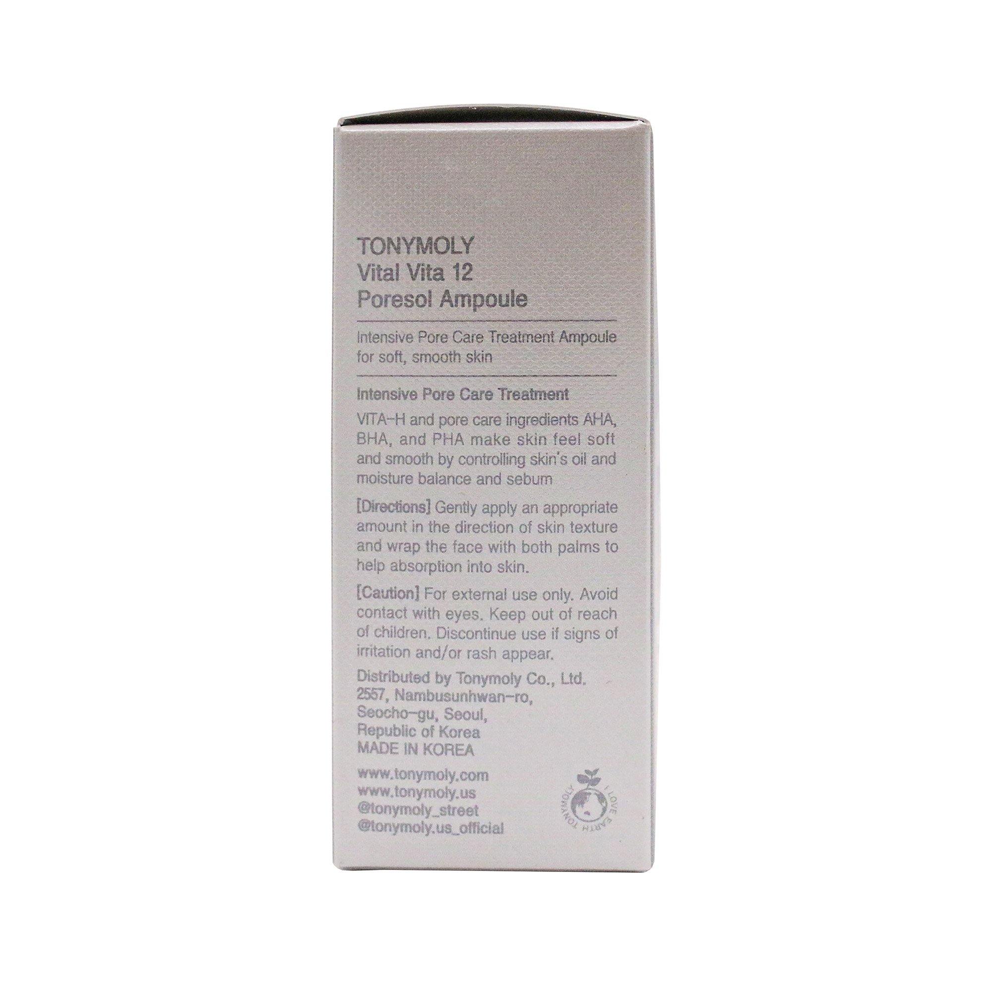 TONYMOLY Vital Vita 12 - Pore Care Ampoule 30ml - TONYMOLY OFFICIAL