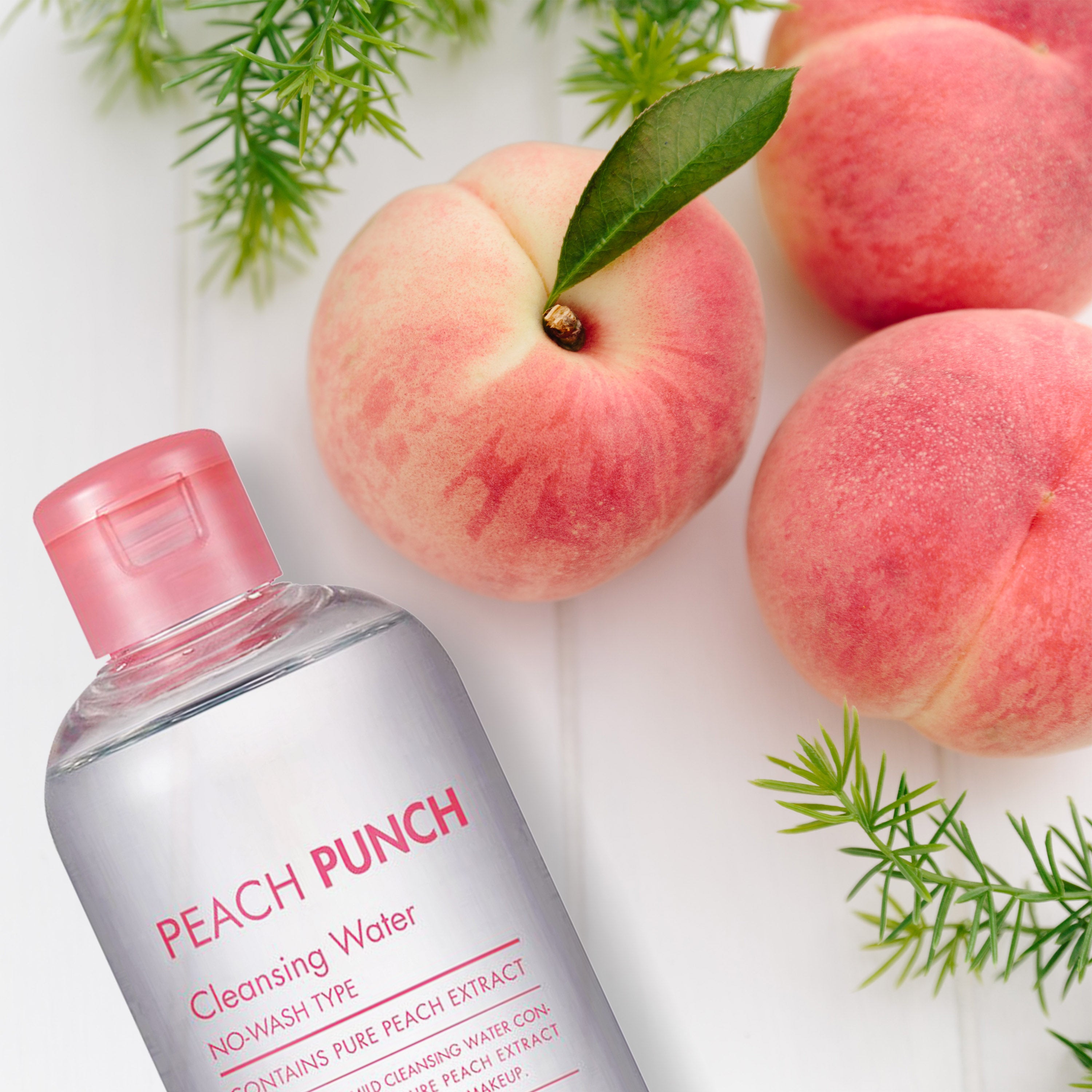 TONYMOLY Peach Punch Cleansing Water 300ml | Korean Skin Care