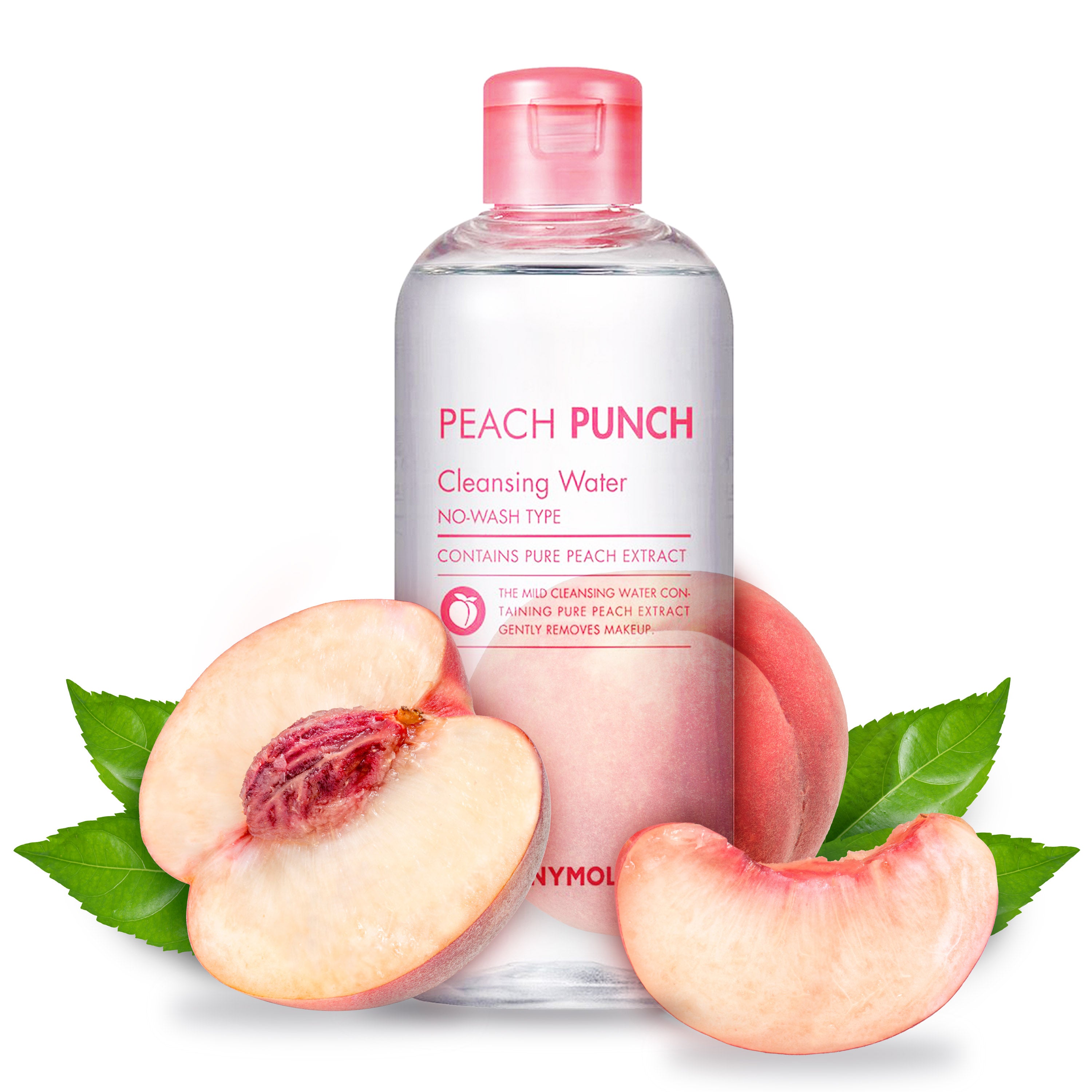 TONYMOLY Peach Punch Cleansing Water 300ml | Korean Skin Care