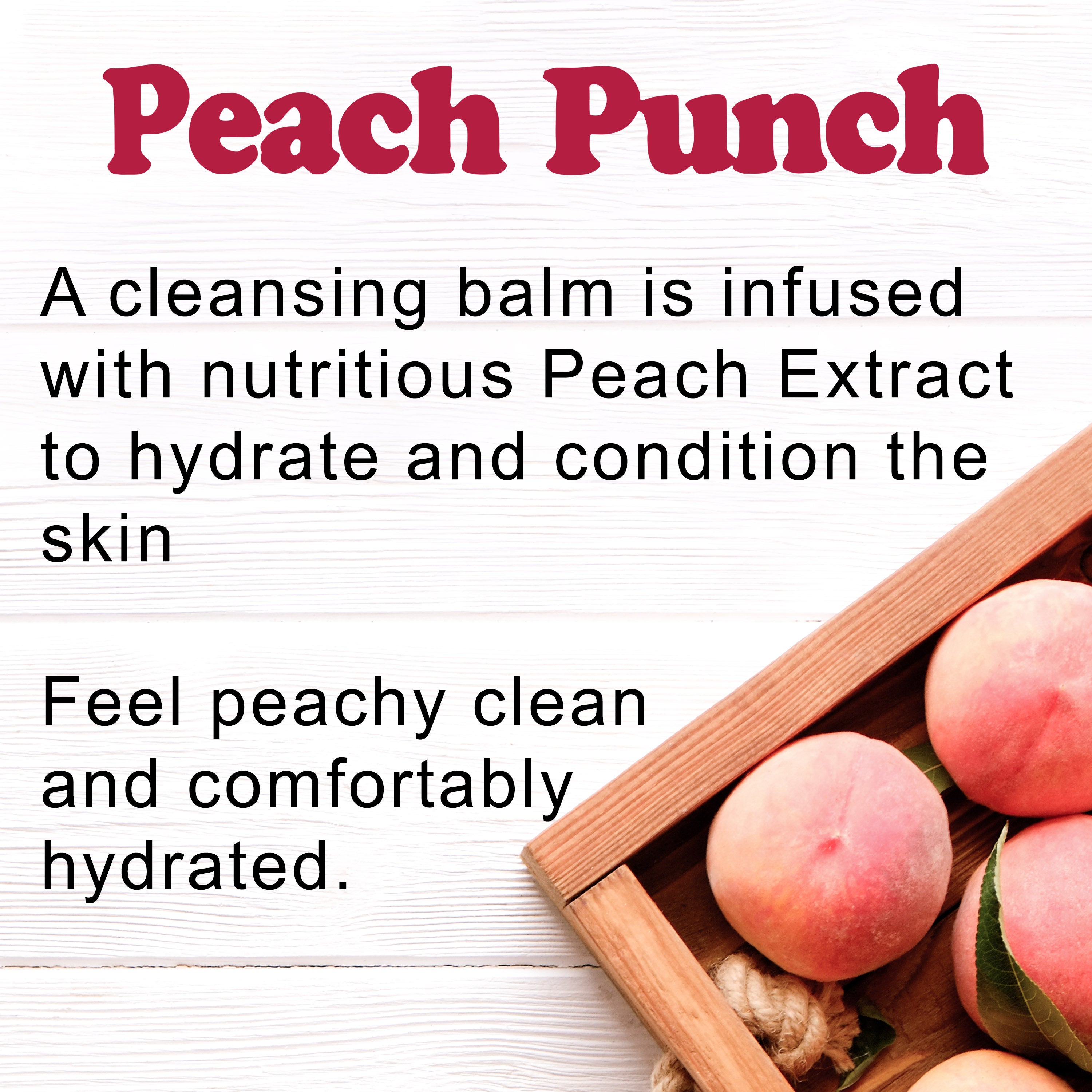 TONYMOLY Peach Punch Sherbet Cleansing Balm 80g | Korean Skin Care