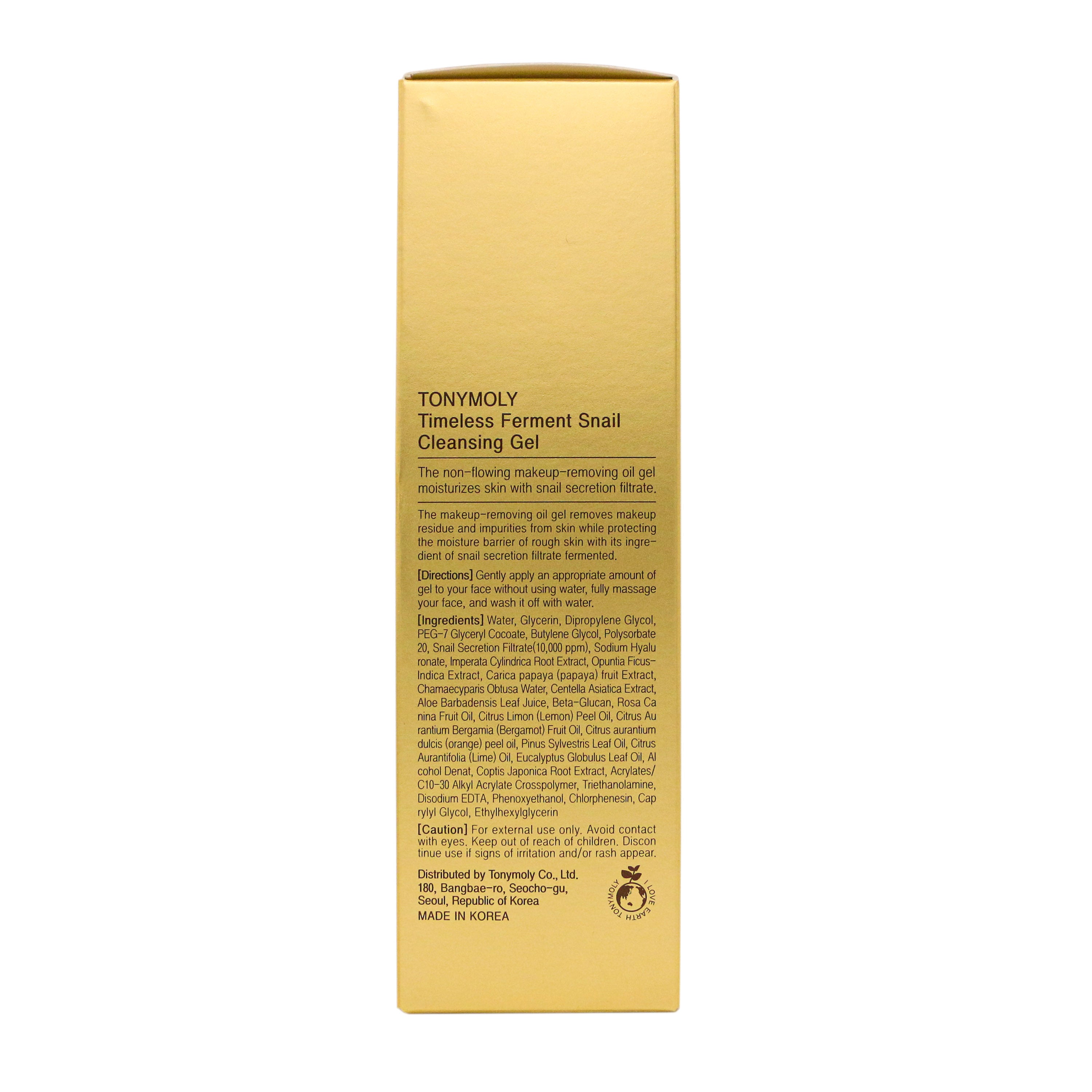 TONYMOLY Timeless Ferment Snail Cleansing Gel 200g | Korean Skin Care