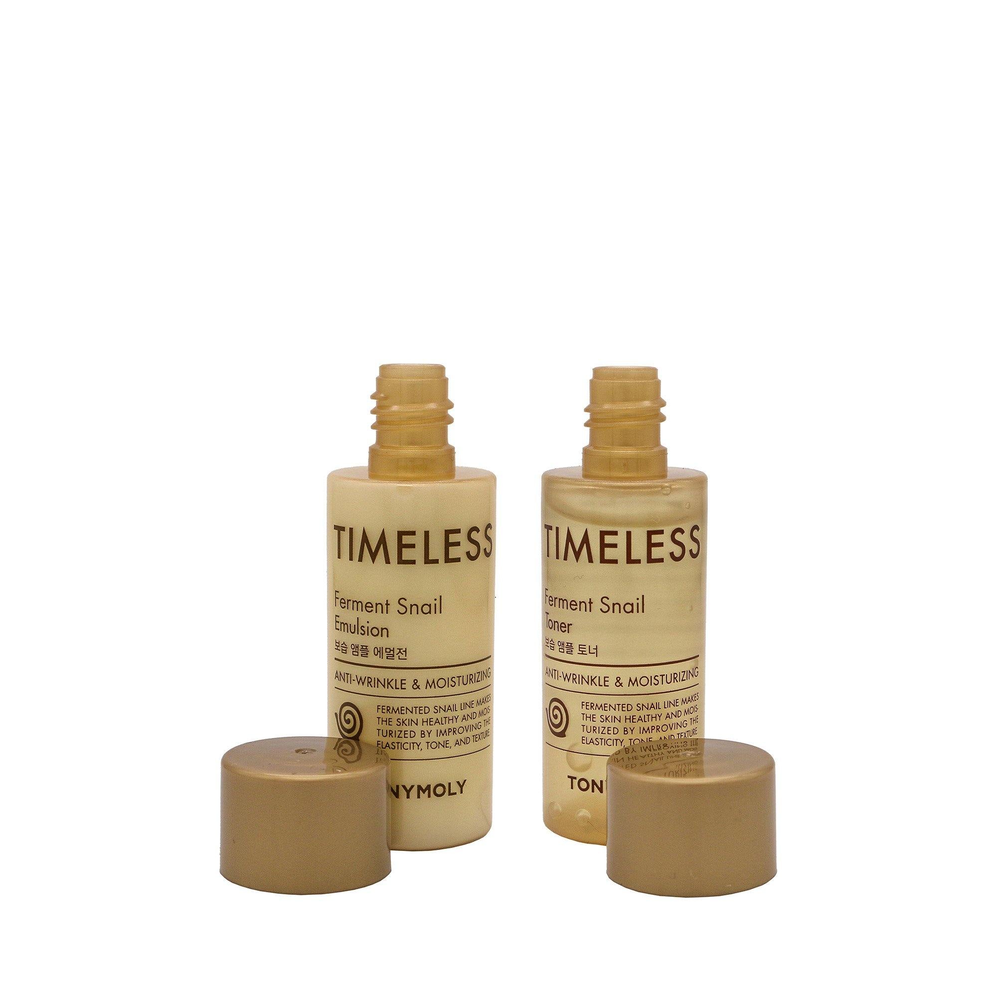 TONYMOLY TIMELESS FERMENT SNAIL ESSENCE BUNDLE - TONYMOLY OFFICIAL