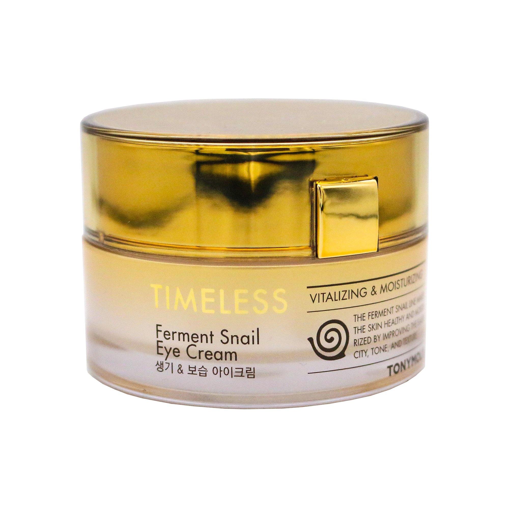 TONYMOLY Timeless Ferment Snail Eye Cream (Includes Free 20ml Ferment Snail Toner & 20ml Ferment Snail Emulsion) - TONYMOLY OFFICIAL